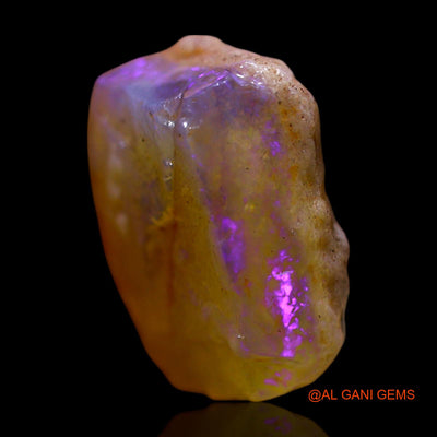 7.00 Cts Natural Australian Fire Opal Loose Gemstone Fancy Rough 15x12x6 mm RE-939