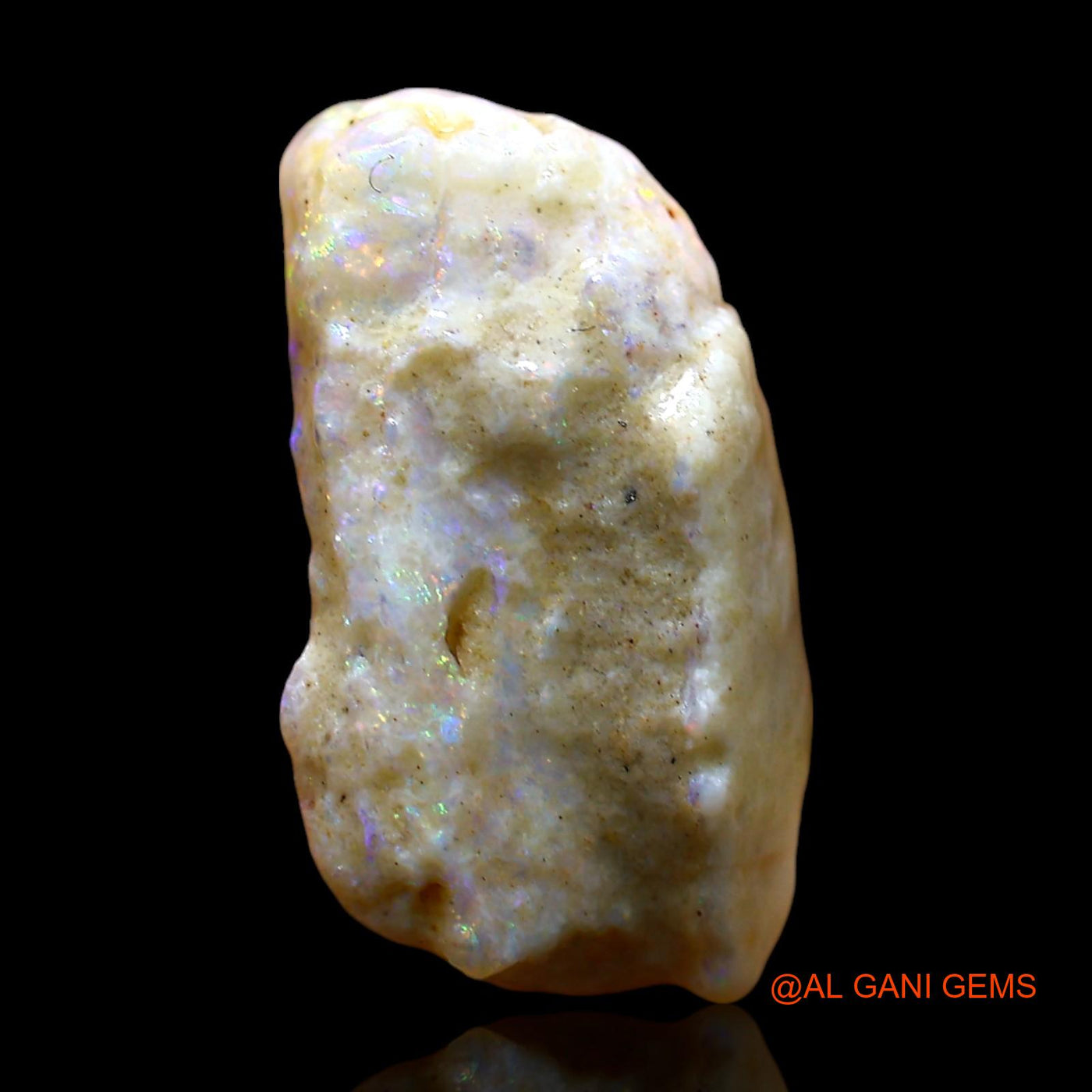 9.00 Cts Natural Australian Fire Opal Loose Gemstone Fancy Rough 16x14x8 mm RE-93