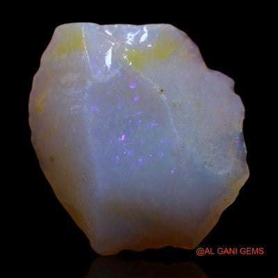 Natural Untreated Fire Opal Loose Gemstone Fancy Rough From Australia 3.00 Cts 16x13x4 mm RE-941
