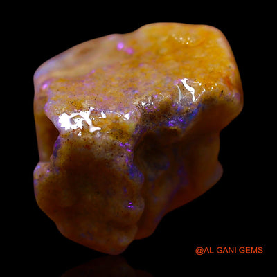 8.00 Cts Natural Australian Fire Opal Loose Gemstone Fancy Rough 15x12x11 mm RE-942