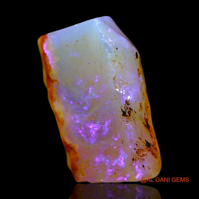 6.00 Cts Natural Australian Fire Opal Loose Gemstone Fancy Rough 15x11x7 mm RE-945