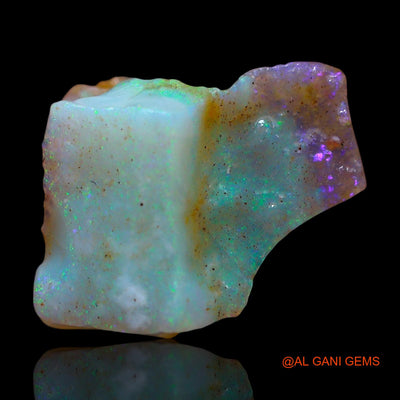 Natural Untreated Fire Opal Loose Gemstone Fancy Rough From Australia 5.00 Cts 13x11x7 mm RE-946
