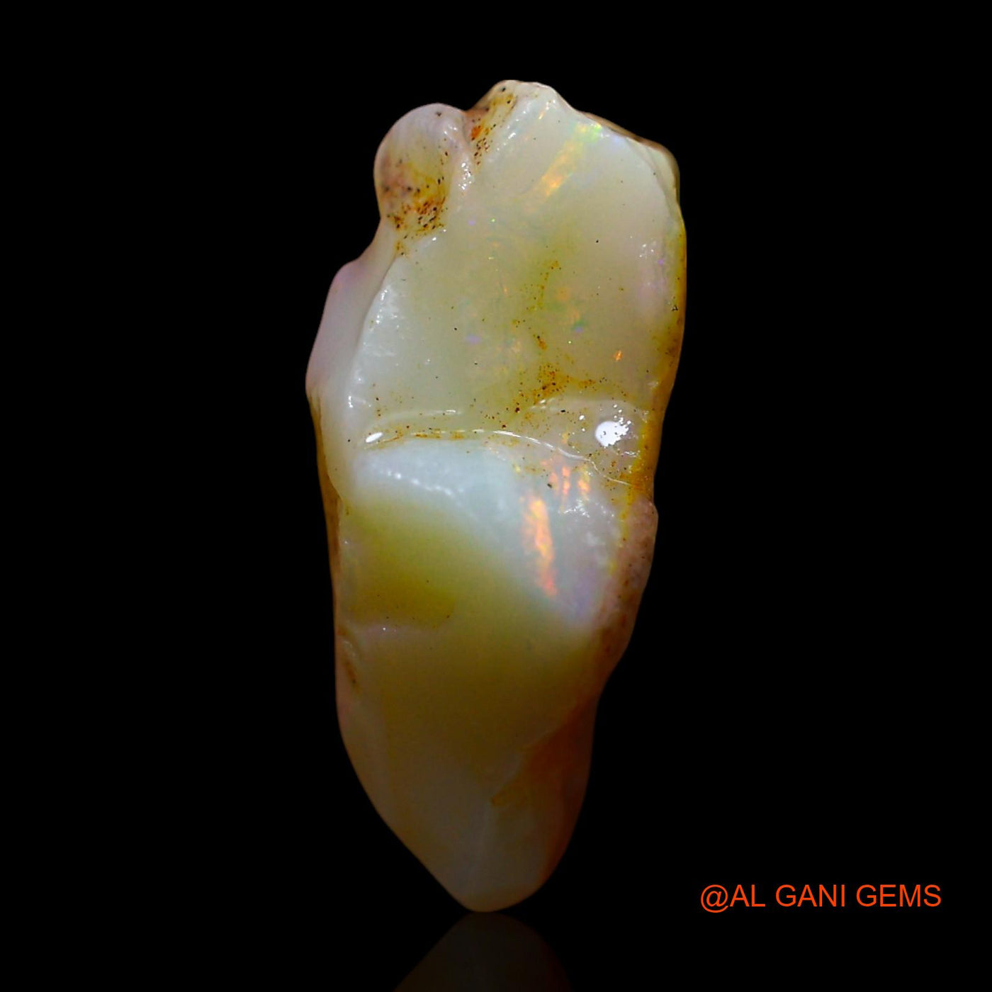 6.00 Cts Natural Australian Fire Opal Fancy Rough Loose Gemstone For Jewelry 15x12x5 mm RE-947