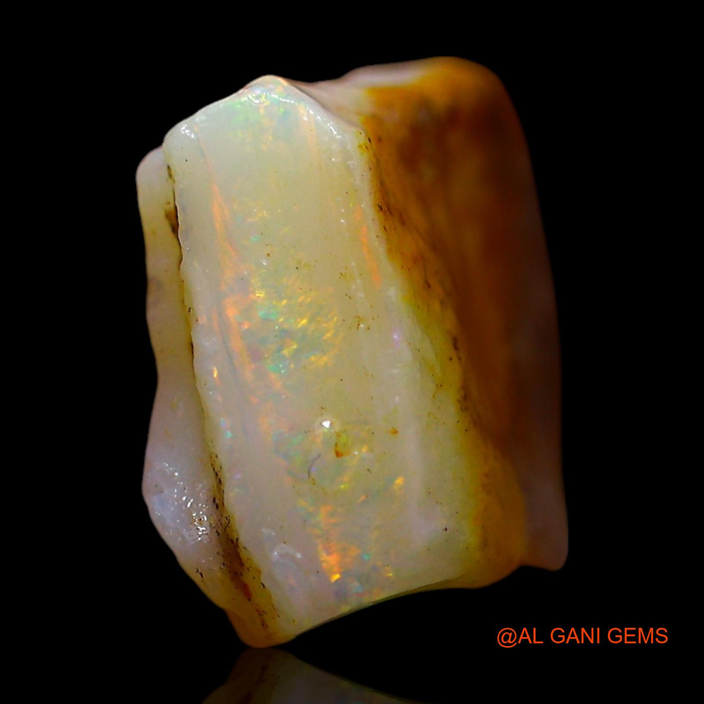 6.00 Cts Natural Australian Fire Opal Fancy Rough Loose Gemstone For Jewelry 15x12x5 mm RE-947