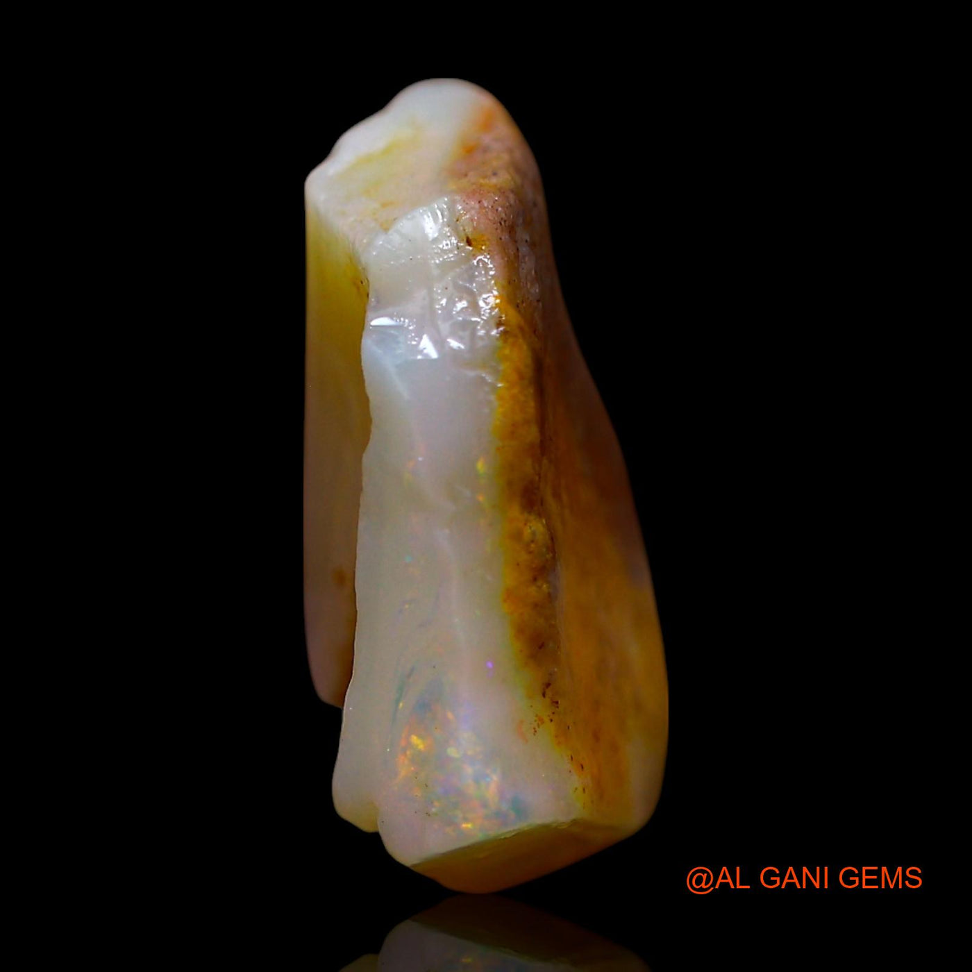 6.00 Cts Natural Australian Fire Opal Fancy Rough Loose Gemstone For Jewelry 15x12x5 mm RE-947