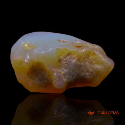 6.00 Cts Natural Australian Fire Opal Loose Gemstone Fancy Rough 16x10x8 mm RE-948