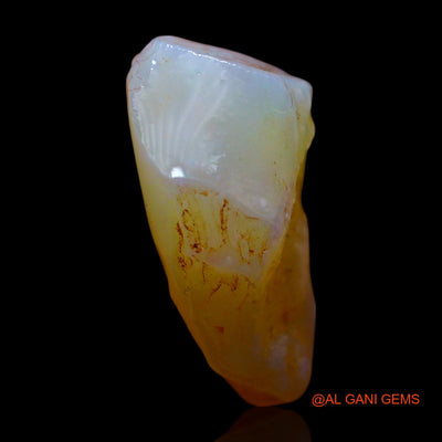 6.00 Cts Natural Australian Fire Opal Loose Gemstone Fancy Rough 16x10x8 mm RE-948