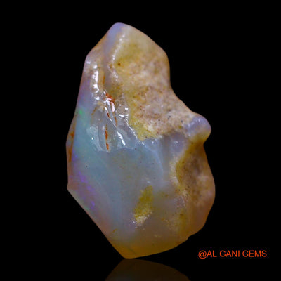 6.00 Cts Natural Australian Fire Opal Loose Gemstone Fancy Rough 16x10x8 mm RE-948