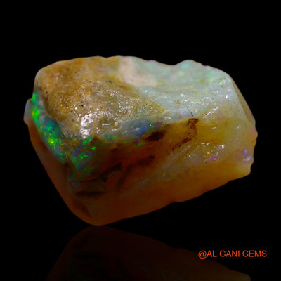 5.00 Cts Natural Australian Fire Opal Fancy Rough Loose Gemstone For Jewelry 15x9x8 mm RE-949