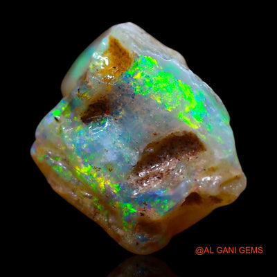 5.00 Cts Natural Australian Fire Opal Fancy Rough Loose Gemstone For Jewelry 15x9x8 mm RE-949
