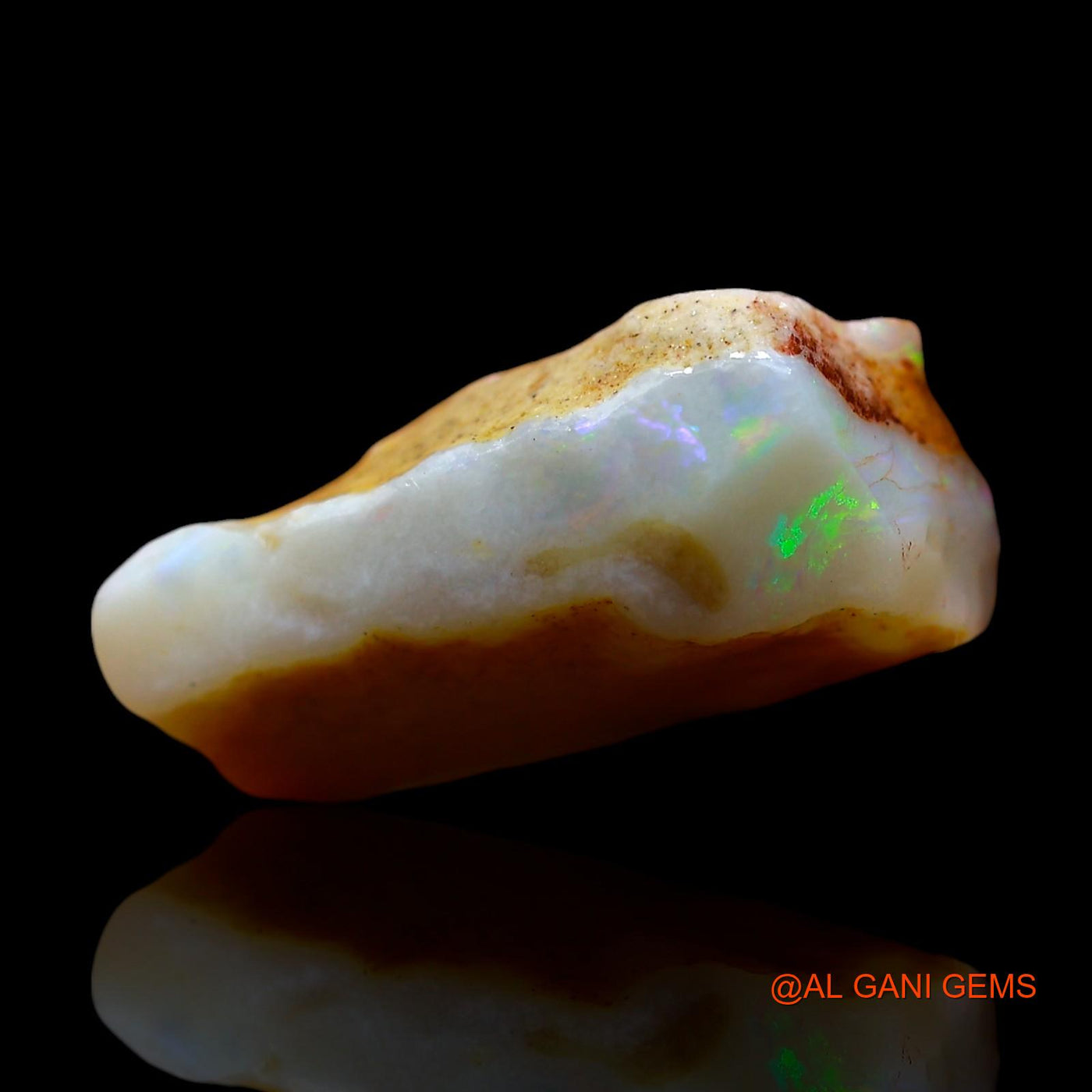 6.00 Cts Natural Australian Fire Opal Fancy Rough Loose Gemstone For Jewelry 17x9x7 mm RE-94