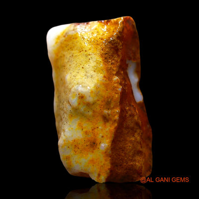 6.00 Cts Natural Australian Fire Opal Fancy Rough Loose Gemstone For Jewelry 17x9x7 mm RE-94