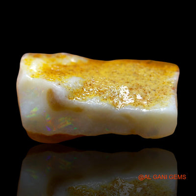 6.00 Cts Natural Australian Fire Opal Fancy Rough Loose Gemstone For Jewelry 17x9x7 mm RE-94