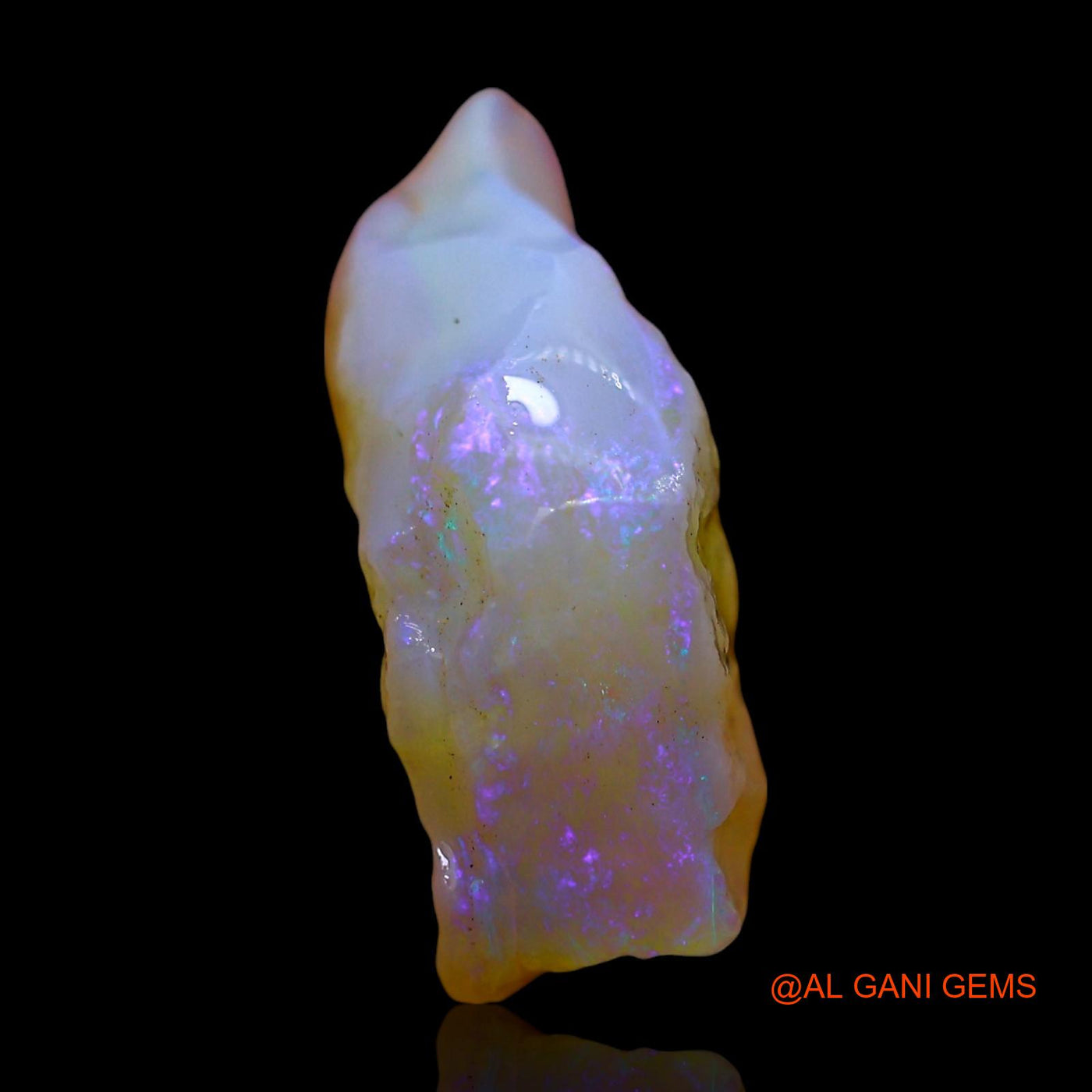 6.00 Cts Natural Australian Fire Opal Loose Gemstone Fancy Rough 14x12x6 mm RE-952