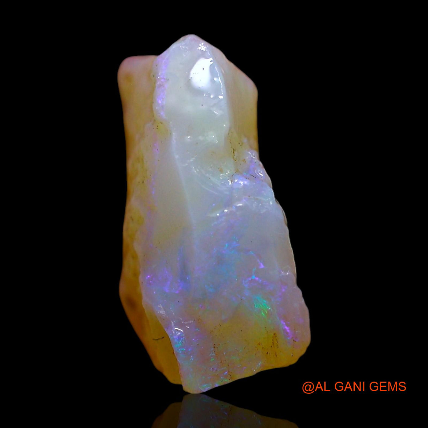 6.00 Cts Natural Australian Fire Opal Loose Gemstone Fancy Rough 14x12x6 mm RE-952