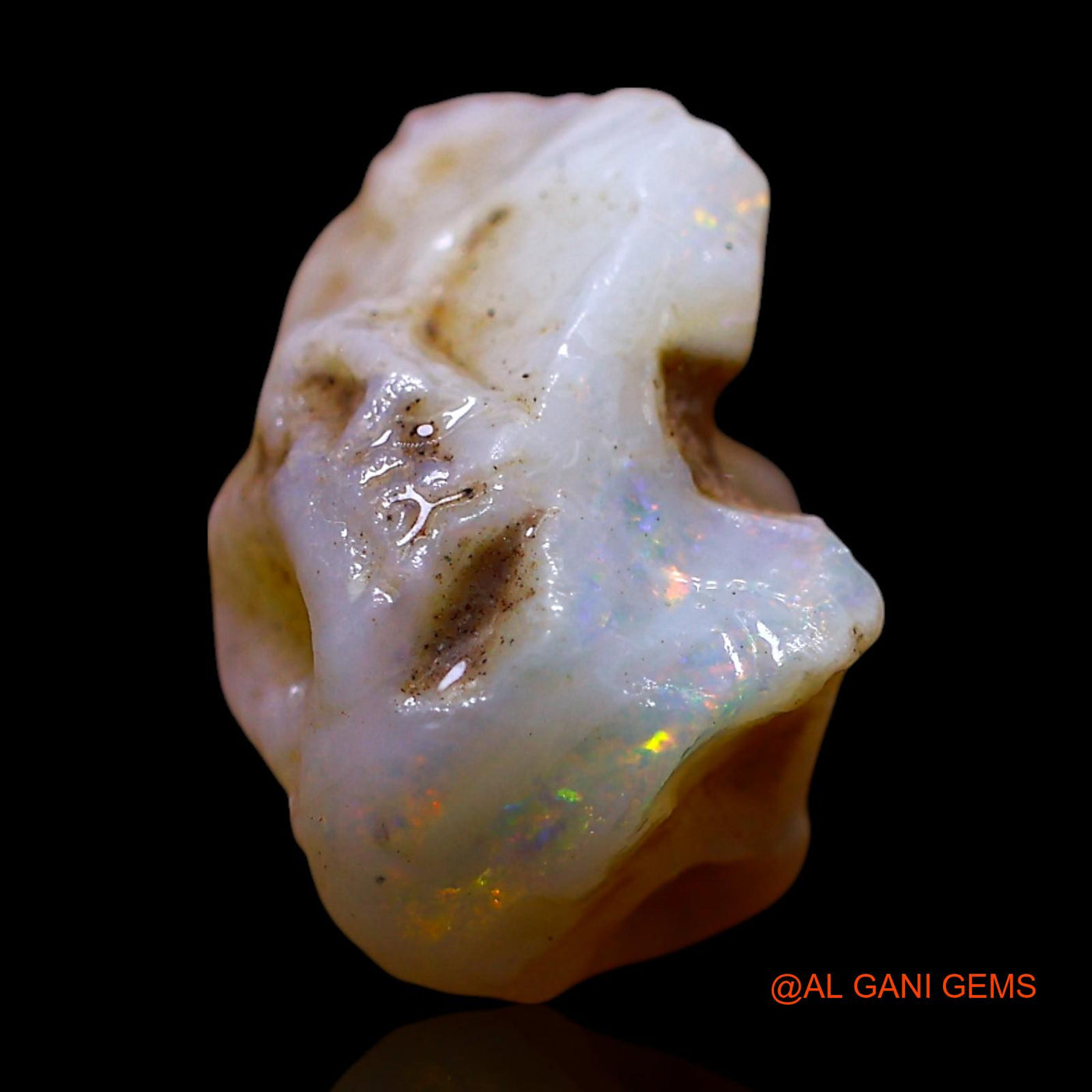 6.00 Cts Unheated Australian Fire Opal Loose Gemstone Fancy Rough Natural 15x10x8 mm RE-955