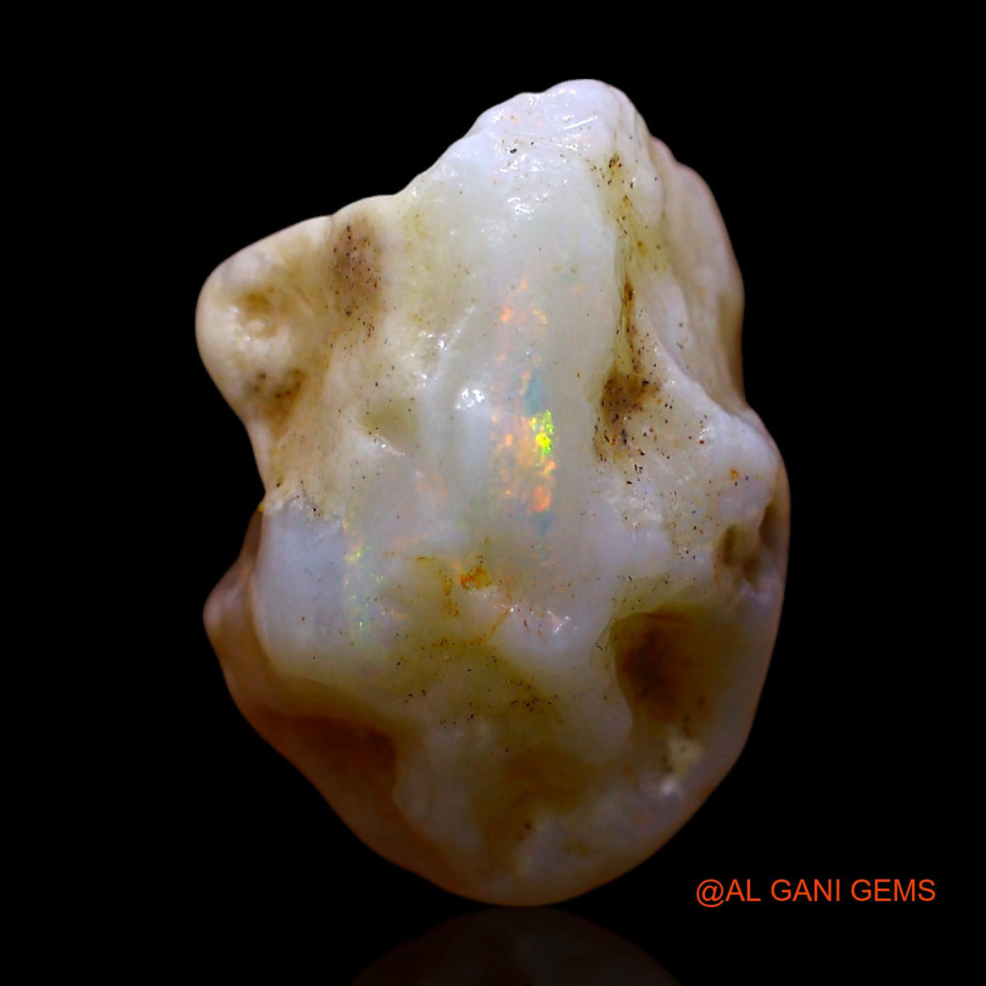6.00 Cts Unheated Australian Fire Opal Loose Gemstone Fancy Rough Natural 15x10x8 mm RE-955