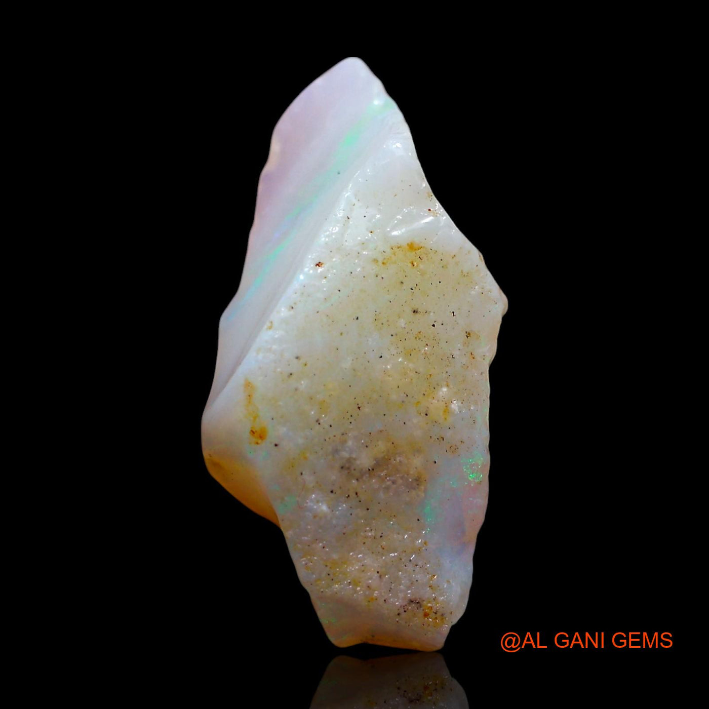 3.00 Cts Natural Australian Fire Opal Loose Gemstone Fancy Rough 18x8x5 mm RE-964