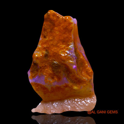 3.00 Cts Natural Australian Fire Opal Loose Gemstone Fancy Rough 14x10x4 mm RE-965