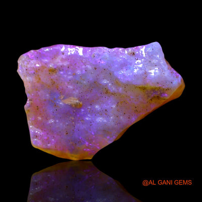 3.00 Cts Natural Australian Fire Opal Loose Gemstone Fancy Rough 14x10x4 mm RE-965