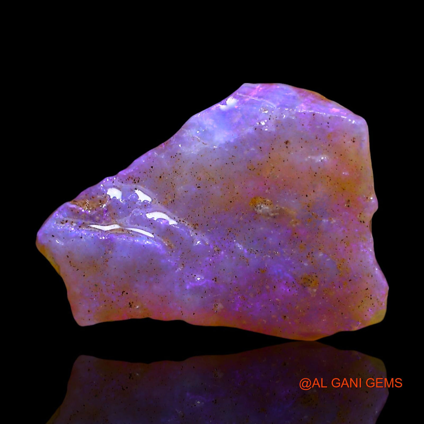 3.00 Cts Natural Australian Fire Opal Loose Gemstone Fancy Rough 14x10x4 mm RE-965