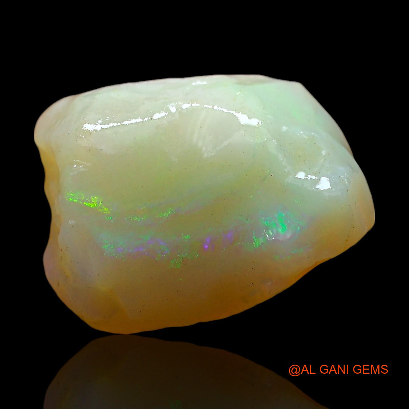 8.00 Cts Natural Australian Fire Opal Fancy Rough Loose Gemstone For Jewelry 15x13x5 mm RE-96