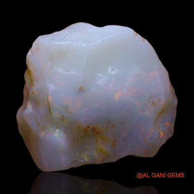 Natural Untreated Fire Opal Loose Gemstone Fancy Rough From Australia 5.00 Cts 13x10x7 mm RE-973