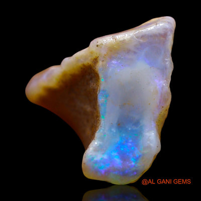 Natural Untreated Fire Opal Loose Gemstone Fancy Rough From Australia 6.00 Cts 13x13x6 mm RE-976