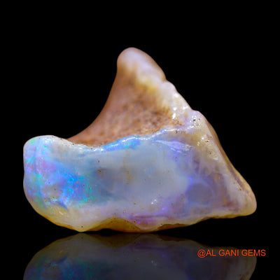 Natural Untreated Fire Opal Loose Gemstone Fancy Rough From Australia 6.00 Cts 13x13x6 mm RE-976