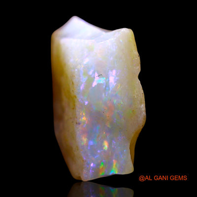 Natural Fire Opal Gemstone 4.00 Cts Loose Fancy Rough From Australia 12x9x5 mm RE-978