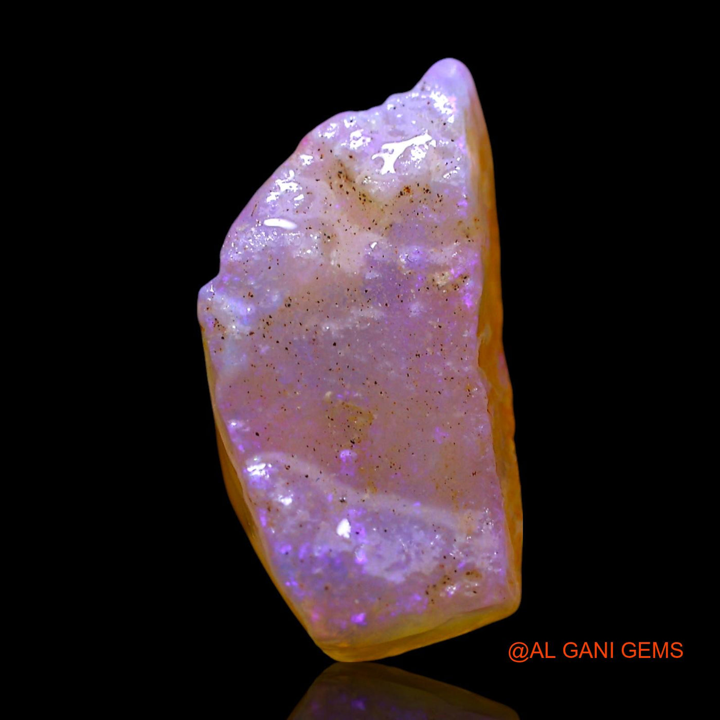 3.00 Cts Natural Australian Fire Opal Loose Gemstone Fancy Rough 15x8x6 mm RE-979