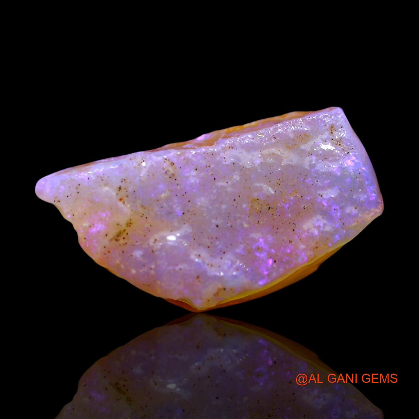 3.00 Cts Natural Australian Fire Opal Loose Gemstone Fancy Rough 15x8x6 mm RE-979