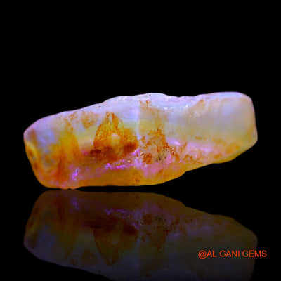 3.00 Cts Natural Australian Fire Opal Loose Gemstone Fancy Rough 15x8x6 mm RE-979