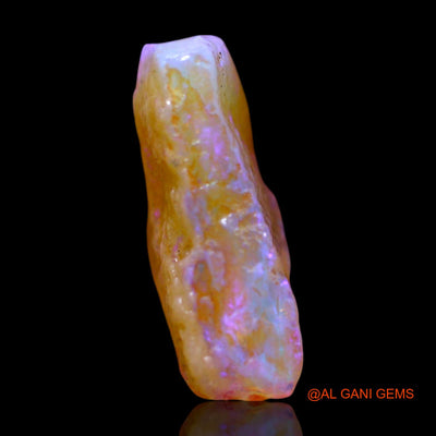 3.00 Cts Natural Australian Fire Opal Loose Gemstone Fancy Rough 15x8x6 mm RE-979