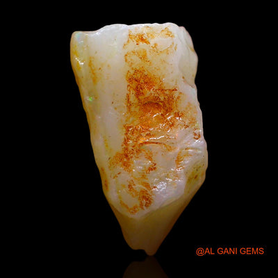 5.00 Cts Natural Australian Fire Opal Fancy Rough Loose Gemstone For Jewelry 12x9x6 mm RE-981