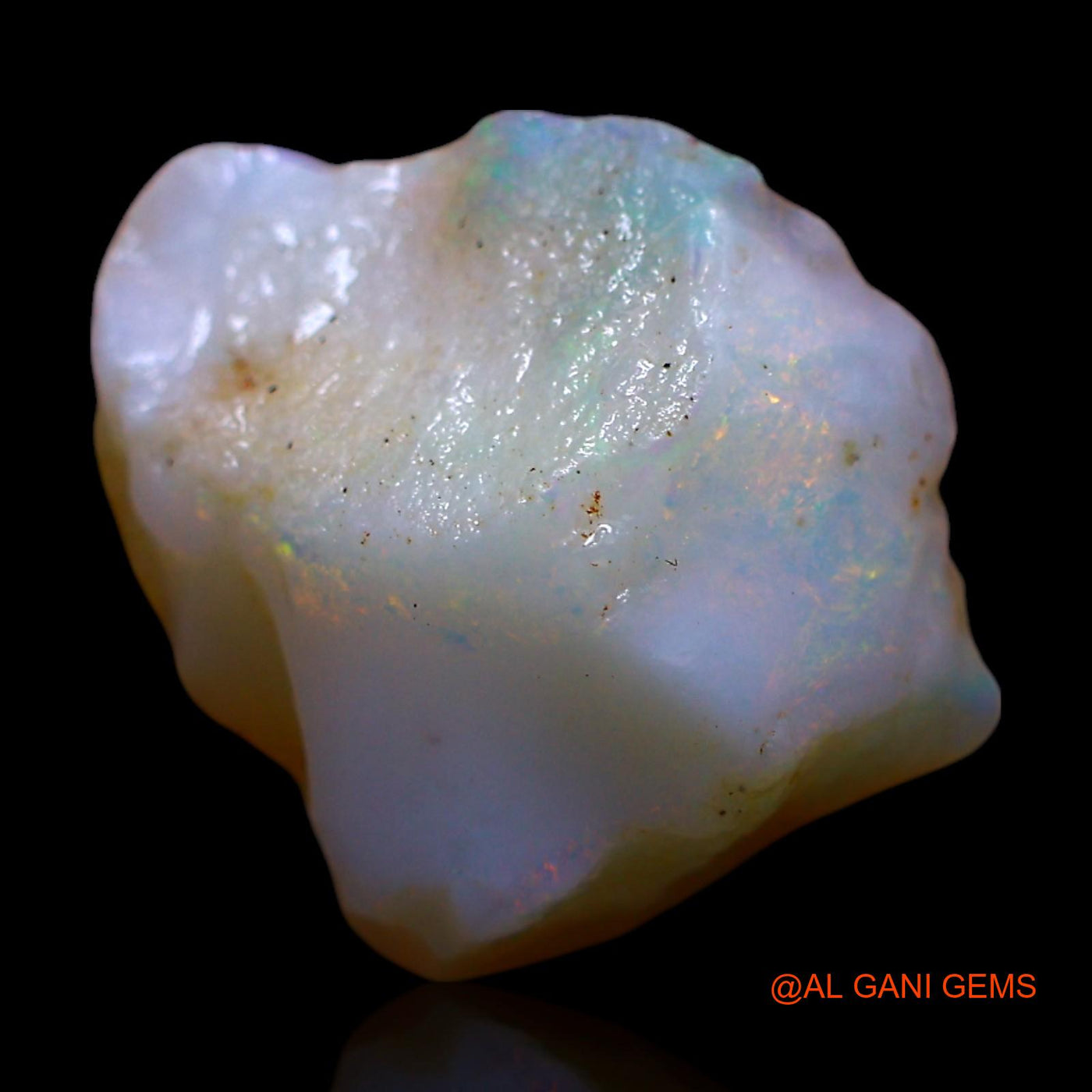 4.00 Cts Natural Australian Fire Opal Loose Gemstone Fancy Rough 12x11x7 mm RE-984