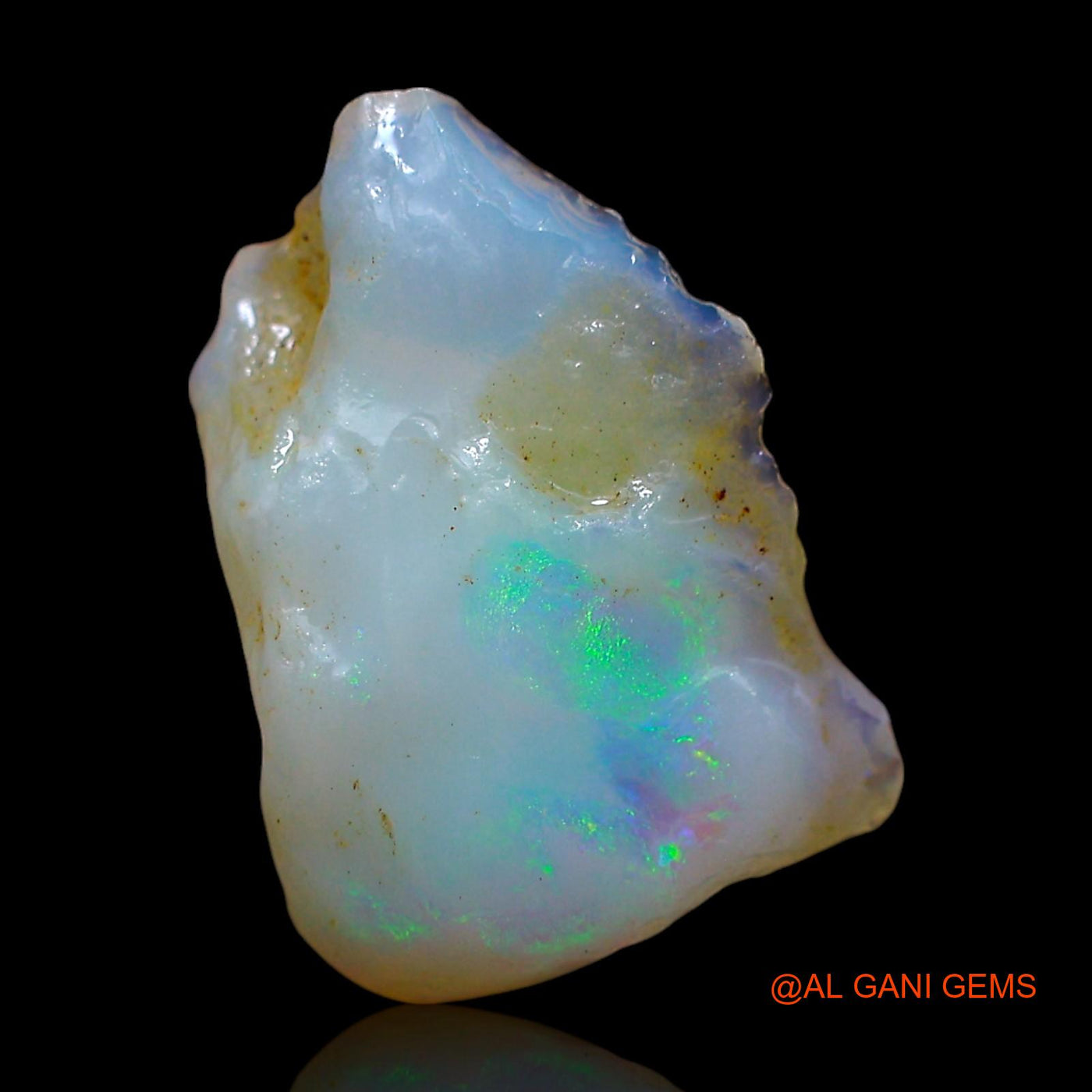2.00 Cts Natural Australian Fire Opal Fancy Rough Loose Gemstone For Jewelry 13x8x6 mm RE-985