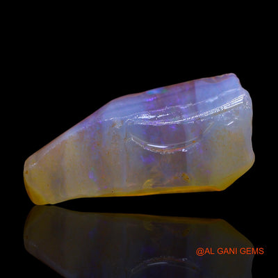 5.00 Cts Natural Australian Fire Opal Loose Gemstone Fancy Rough 17x8x5 mm RE-998
