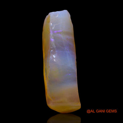 5.00 Cts Natural Australian Fire Opal Loose Gemstone Fancy Rough 17x8x5 mm RE-998