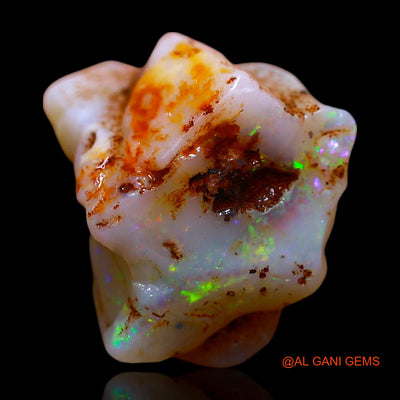 5.00 Cts Natural Australian Fire Opal Loose Gemstone Fancy Rough 13x12x7 mm RE-999