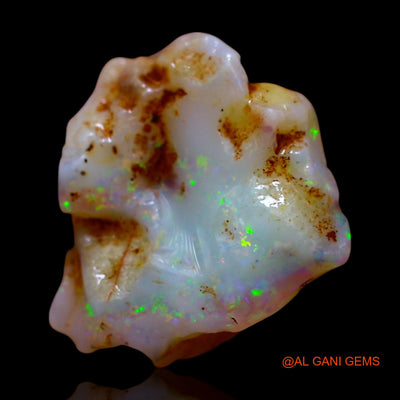 5.00 Cts Natural Australian Fire Opal Loose Gemstone Fancy Rough 13x12x7 mm RE-999