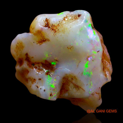 5.00 Cts Natural Australian Fire Opal Loose Gemstone Fancy Rough 13x12x7 mm RE-999