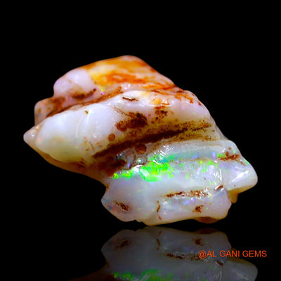 5.00 Cts Natural Australian Fire Opal Loose Gemstone Fancy Rough 13x12x7 mm RE-999