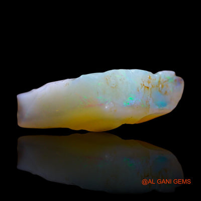 Natural Fire Opal Gemstone 4.00 Cts Loose Fancy Rough From Australia 17x8x5 mm RF-101
