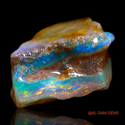 5.00 Cts Natural Australian Fire Opal Loose Gemstone Fancy Rough 13x9x7 mm RF-102