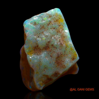 5.00 Cts Natural Australian Fire Opal Loose Gemstone Fancy Rough 13x9x7 mm RF-102