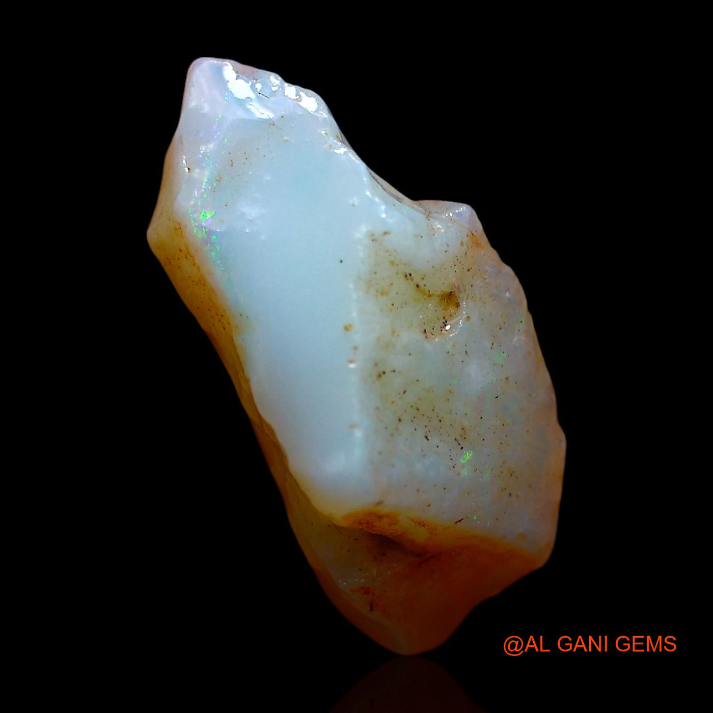 4.00 Cts Natural Australian Fire Opal Loose Gemstone Fancy Rough 17x8x7 mm RF-103