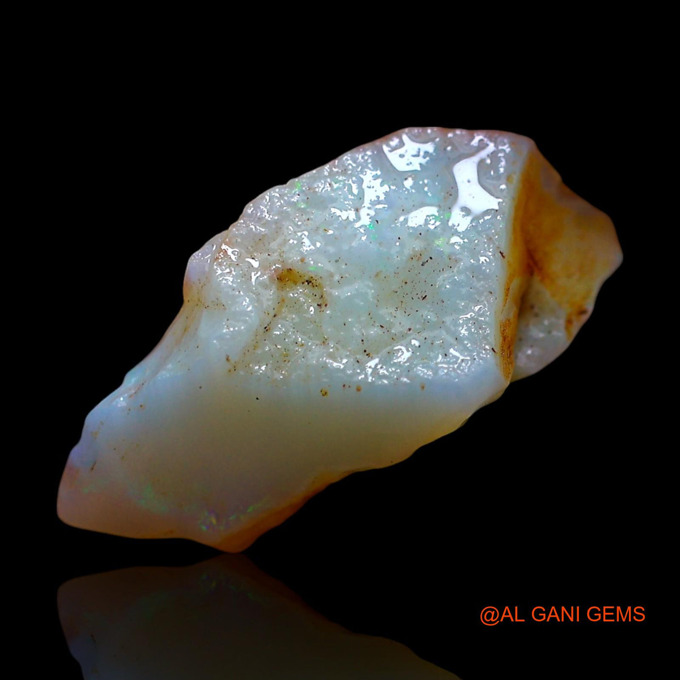 4.00 Cts Natural Australian Fire Opal Loose Gemstone Fancy Rough 17x8x7 mm RF-103