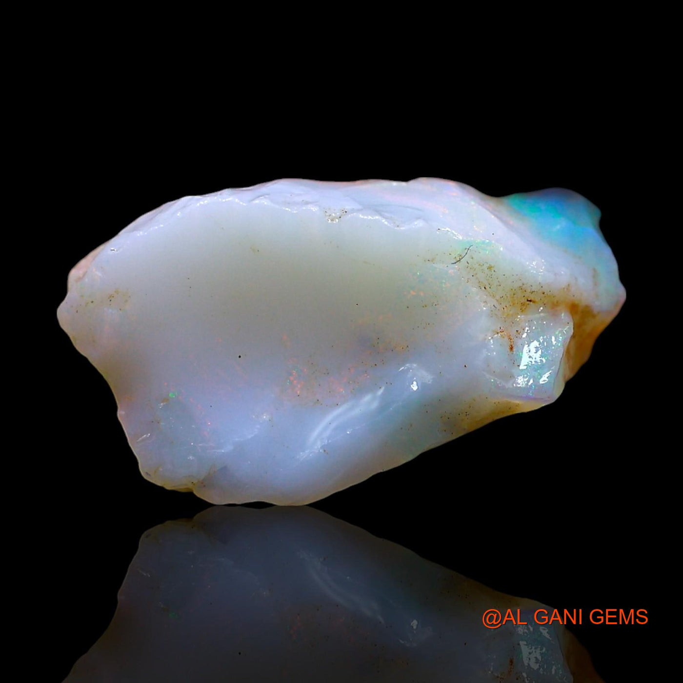 4.00 Cts Natural Australian Fire Opal Loose Gemstone Fancy Rough 16x9x6 mm RF-105