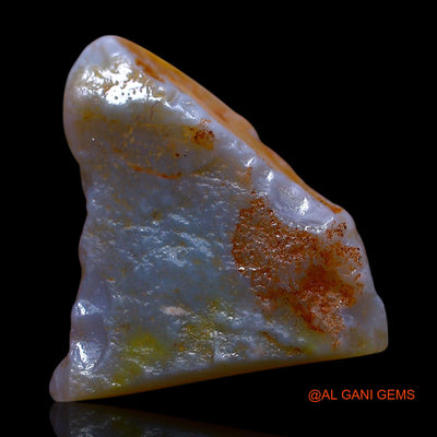 Natural Fire Opal Gemstone 9.00 Cts Loose Fancy Rough From Australia 17x16x7 mm RF-10